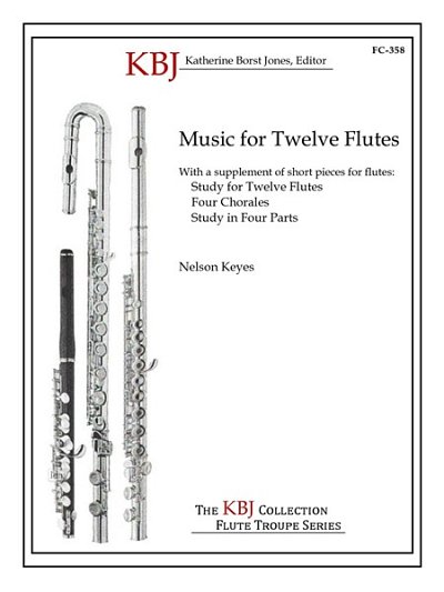 N. Keyes: Music For 12 Flutes (Pa+St)