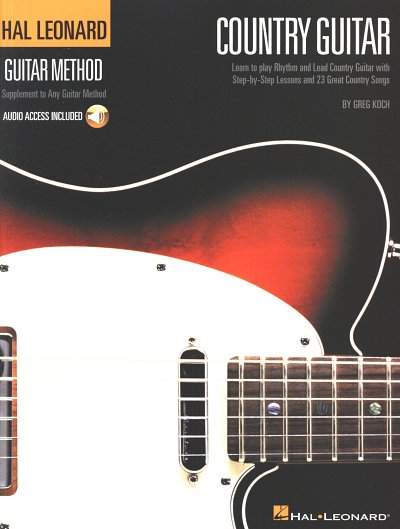 K. Greg: Hal Leonard Country Guitar Method, Git (+Audiod)
