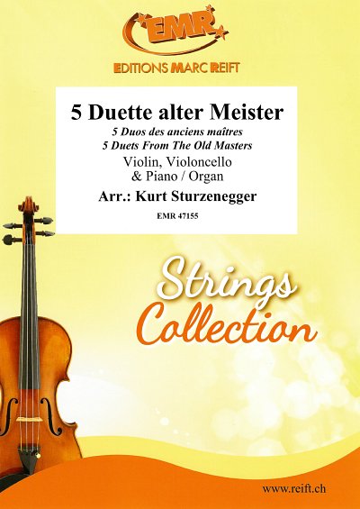 K. Sturzenegger: 5 Duets from The Ol, VlVcKlv/Org (KlavpaSt)