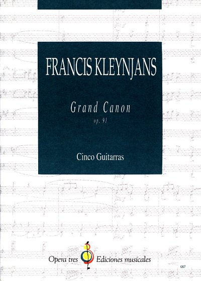 F. Kleynjans: Grand Canon Op 91