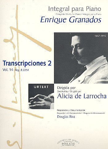 E. Granados: Integral para piano Vol. 14, Klav