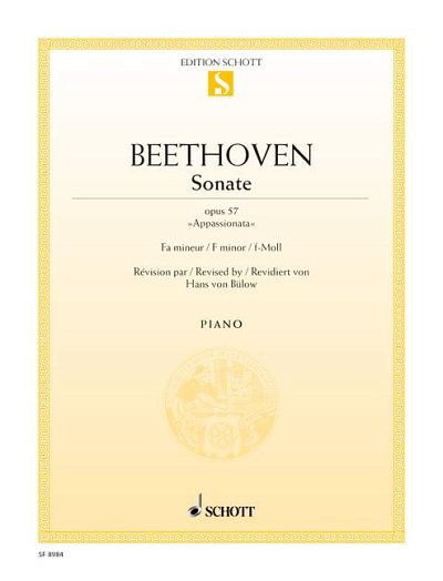 DL: L. v. Beethoven: Sonate Appassionata f-Moll, Klav