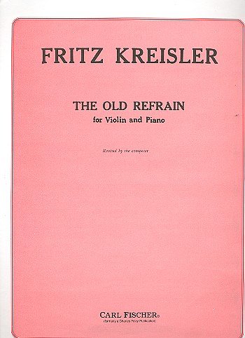 F. Kreisler: The Old Refrain, VlKlav (KASt)