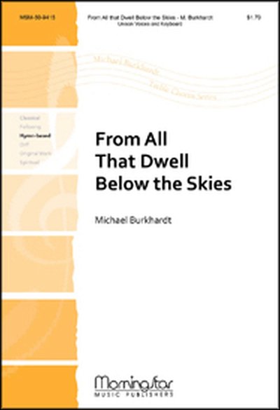 M. Burkhardt: From All That Dwell Below the Skies
