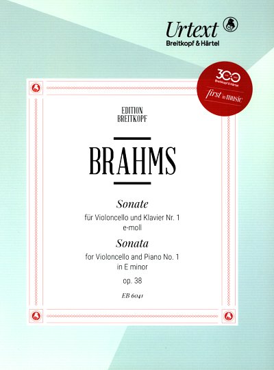 J. Brahms: Sonate 1 E-Moll Op 38