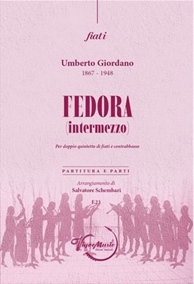 U. Giordano: Fedora (Pa+St)