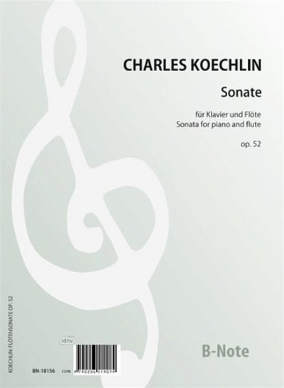 C. Koechlin: Sonate für Klavier und Flöte, FlKlav (KlavpaSt)