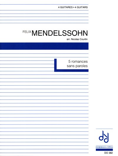 F. Mendelssohn Bartholdy: Cinq romances sans paroles