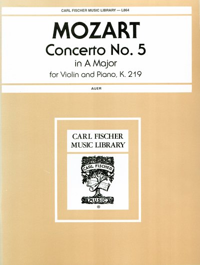 W.A. Mozart: Violin Concerto 5 K.219