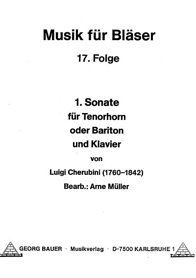 L. Cherubini: Sonate 1