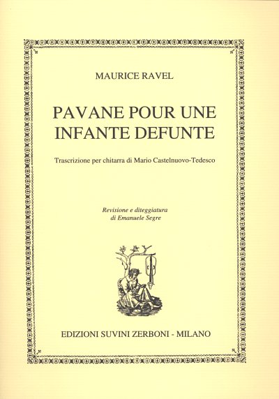 M. Ravel: Pavane pour une infante defunte per pianofor, Klav