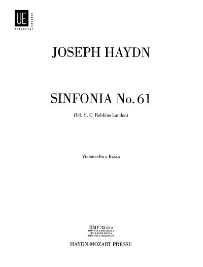 J. Haydn: Sinfonia Nr. 61 D-Dur Hob. I:61