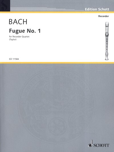 J.S. Bach: Fugue No. 1 in C BWV 846 , 4Blf (Sppa)