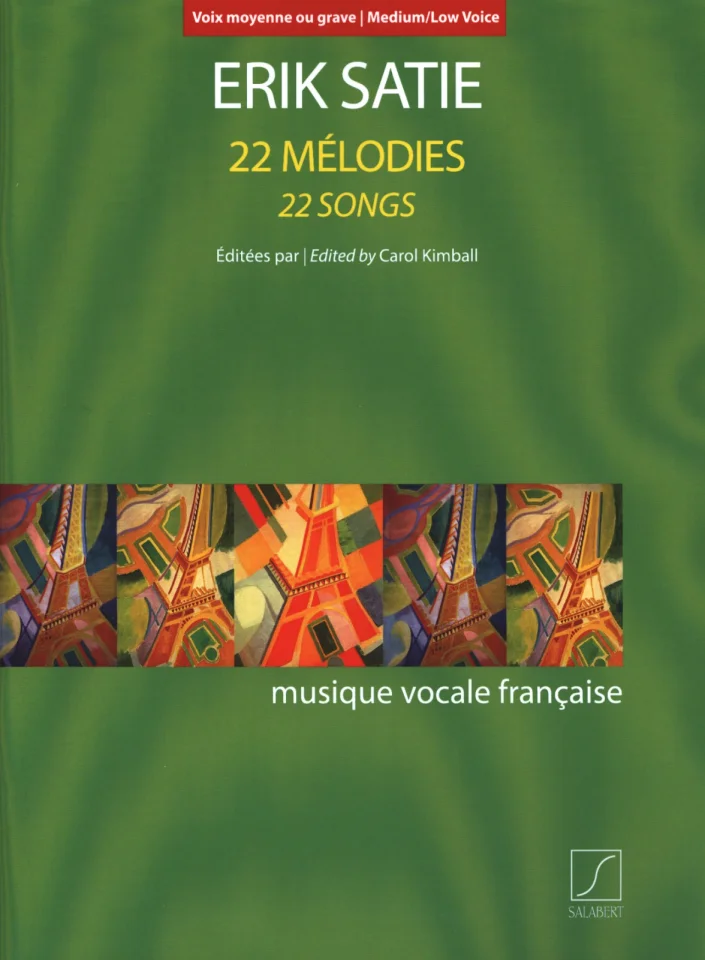 E. Satie: 22 Mélodies, GesMTKlav (0)