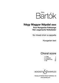 B. Bartók: Four Hungarian Folksongs
