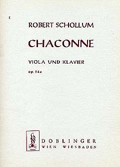 R. Schollum: Chaconne Op 54a