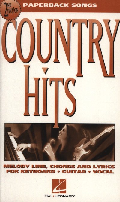 Country Hits Paperback Songs