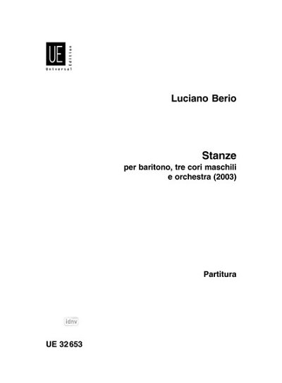 L. Berio: Stanze  (Stp)