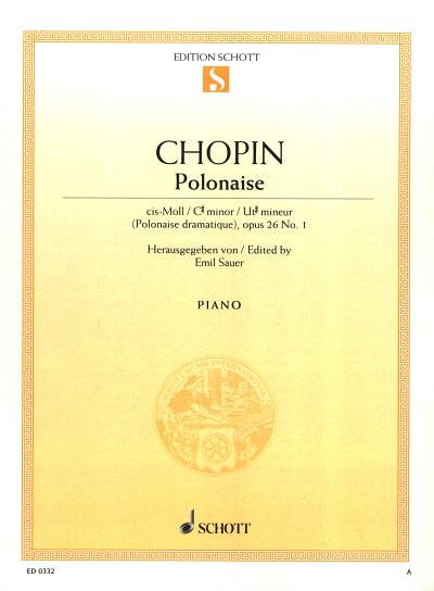 F. Chopin: Polonaise cis-Moll op. 26/1, Klav
