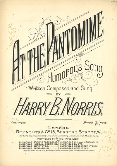 DL: H. Norris: At The Pantomime, GesKlav