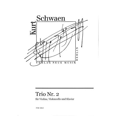 K. Schwaen: Trio Nr. 2, VlVcKlv (KlavpaSt)