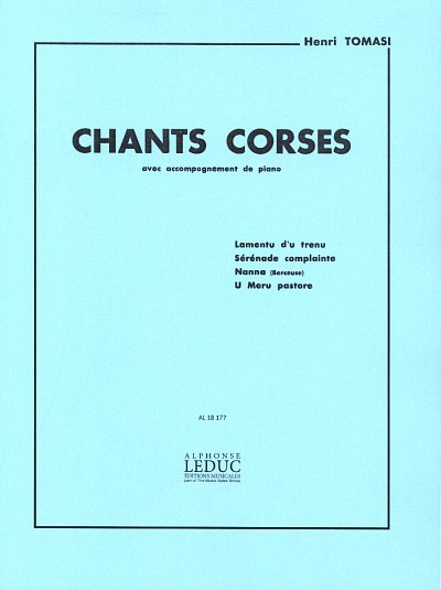 H. Tomasi: Chants corses No.3, GesKlav