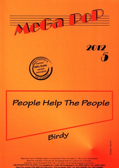 Birdy: People help the People, GesKlaGitKey