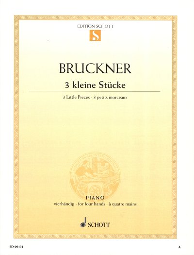 A. Bruckner: Drei kleine Stücke , Klav4m