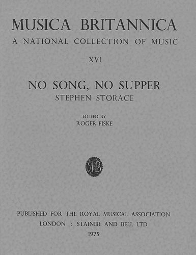 S. Storace: No Song, No Supper, GsGchOrch (Part.)