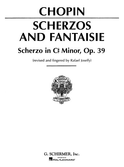 F. Chopin: Scherzo, Op. 39 in C# Minor, Klav