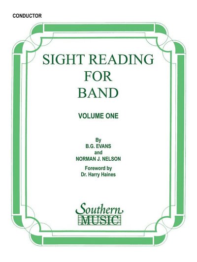 Sight Reading for Band, Book 1, Blaso (Part.)