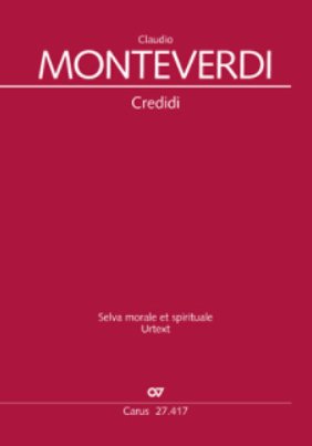 C. Monteverdi: Credidi del Quarto Tuono, ChInsBc (Chpa)