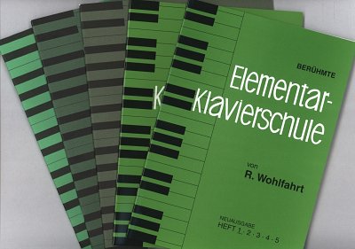 R. Wohlfahrt: Elementare Klavierschule 1-5