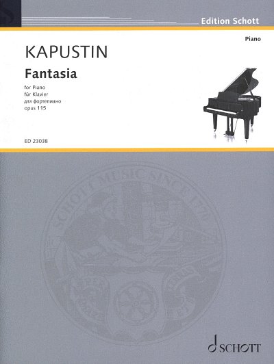 N. Kapustin: Fantasia op. 115 , Klav