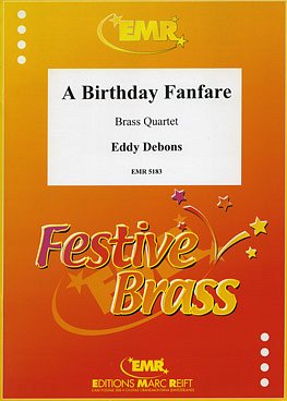E. Debons: A Birthday Fanfare, 4Blech