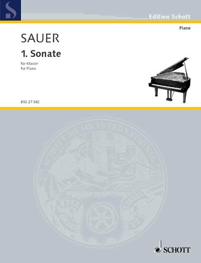 DL: E. von Sauer: Sonate Nr. 1 D-Dur, Klav