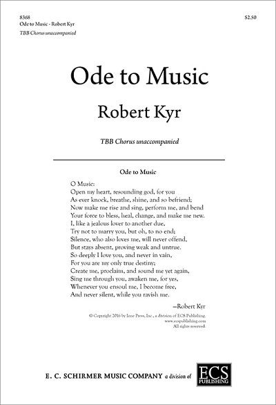 R. Kyr: Ode to Music (Chpa)
