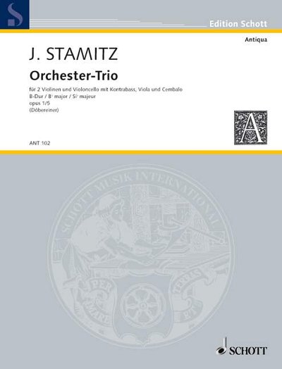 DL: J. Stamitz: Orchester-Trio B-Dur (Pa+St)