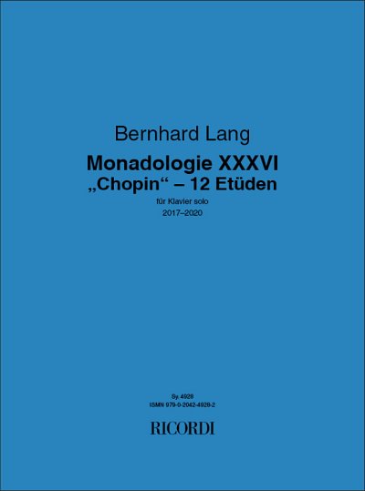B. Lang: Monadologie XXXVI