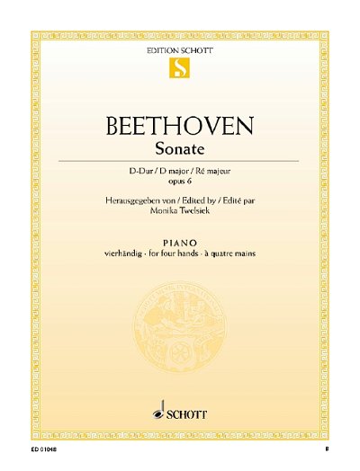 DL: L. v. Beethoven: Sonate facile D-Dur, Klav4m