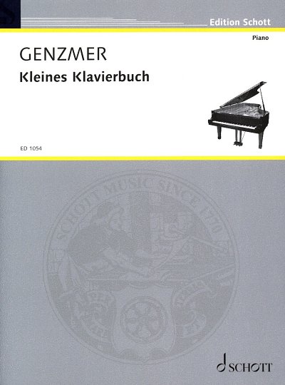 H. Genzmer: Kleines Klavierbuch GeWV 371 , Klav