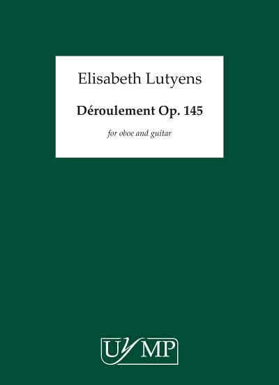 E. Lutyens: Déroulement Op.145, ObGit (Pa+St)