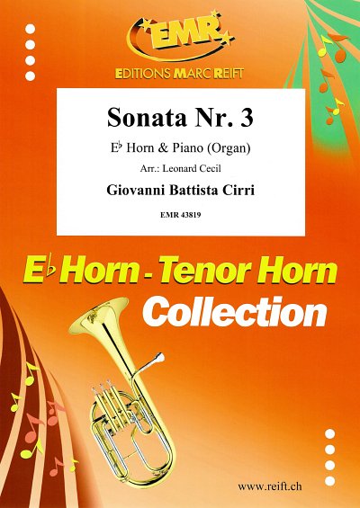 Sonata No. 3, HrnKlav/Org