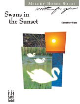 M. Bober: Swans in the Sunset