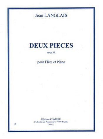 J. Langlais: Pièces (2) Op.39, FlKlav (KlavpaSt)