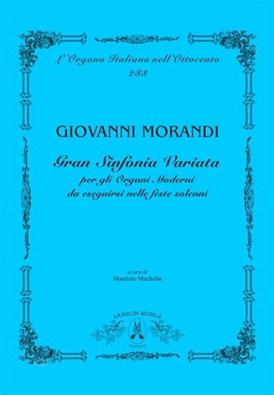 G. Morandi: Gran Sinfonia Variata, Org