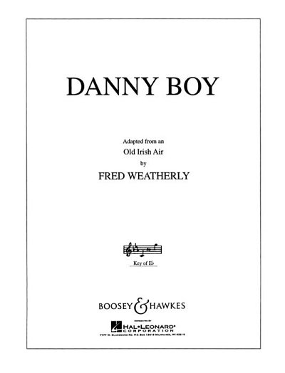 Danny Boy (Eily dear) In E Flat