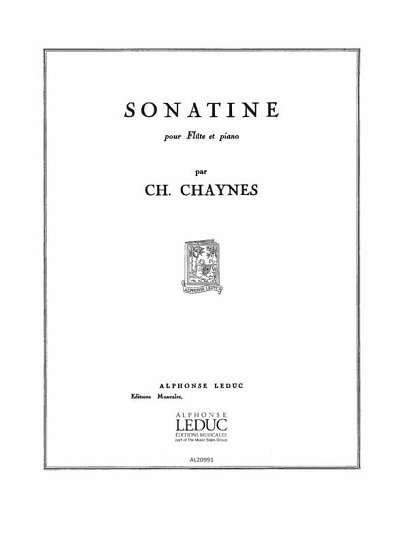 C. Chaynes: Sonatine, FlKlav (KlavpaSt)