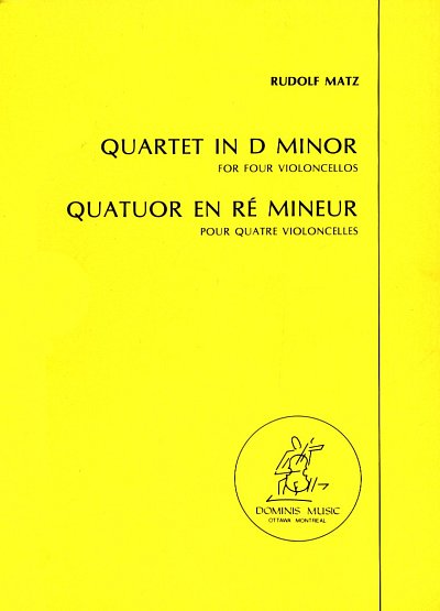 Matz Rudolf: Quartett D-Moll