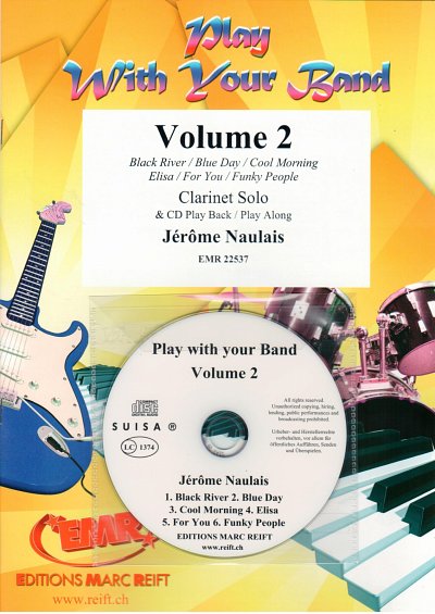 J. Naulais: Play With Your Band Volume 2, Klar (+CD)